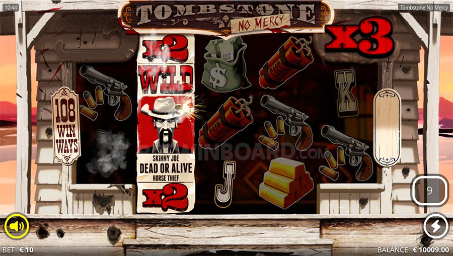 Tombstone бонусная игра